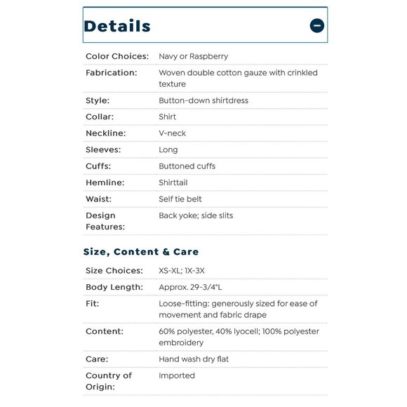 Lacey Chabert Embroidered Shirt Dress With Self Tie Belt Size S Raspberry Stripe - Picture 3 of 4